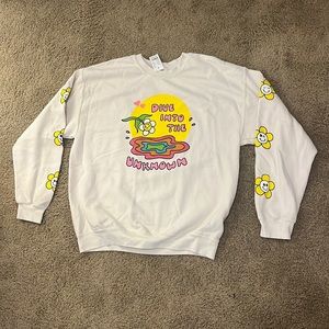 Cute Graphic Pacsun Crewneck